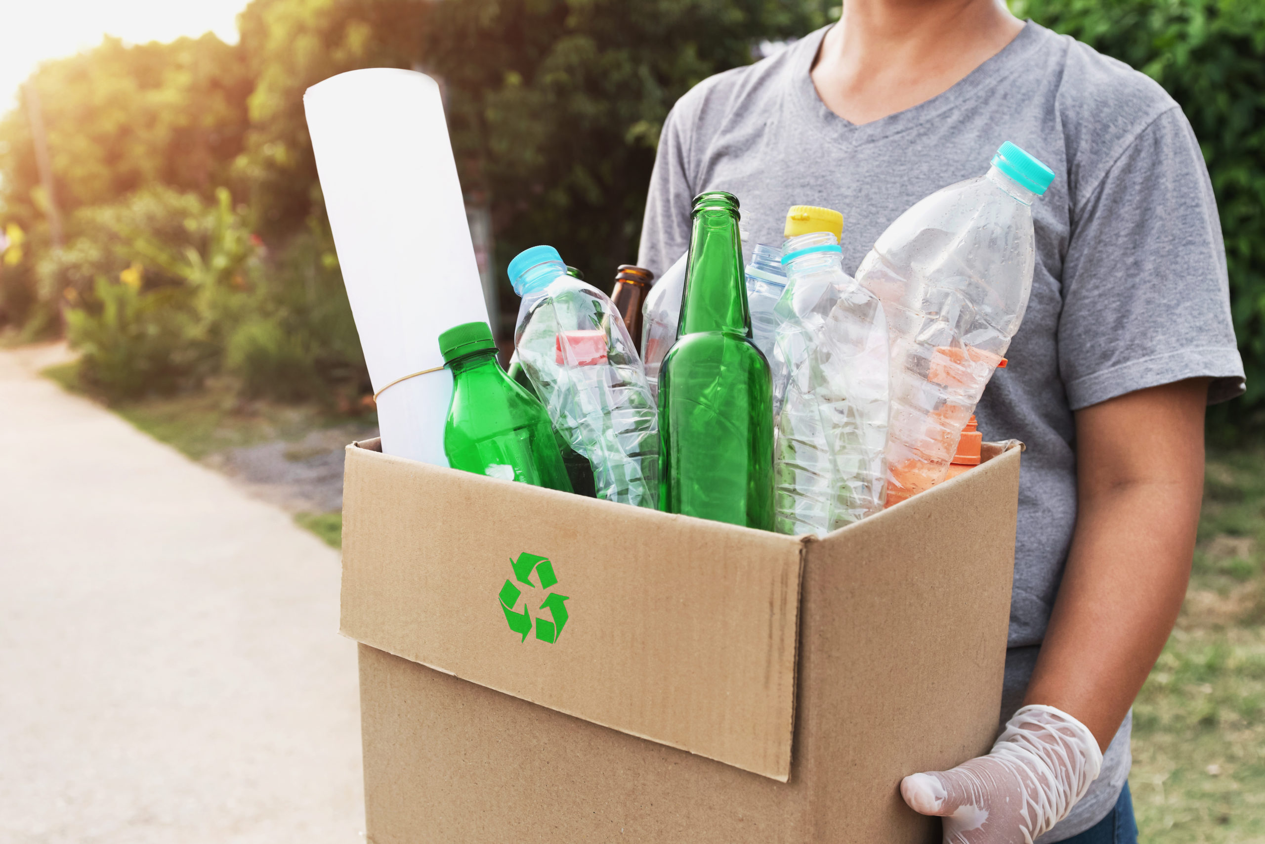 Getting rid of junk.